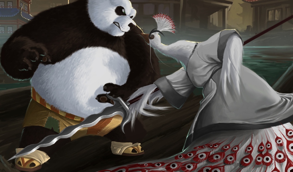 Мультфильм Панда кунг-фу