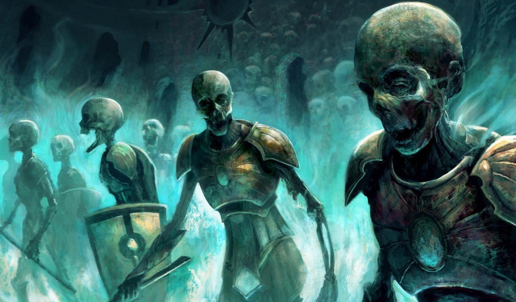 Воины скелеты