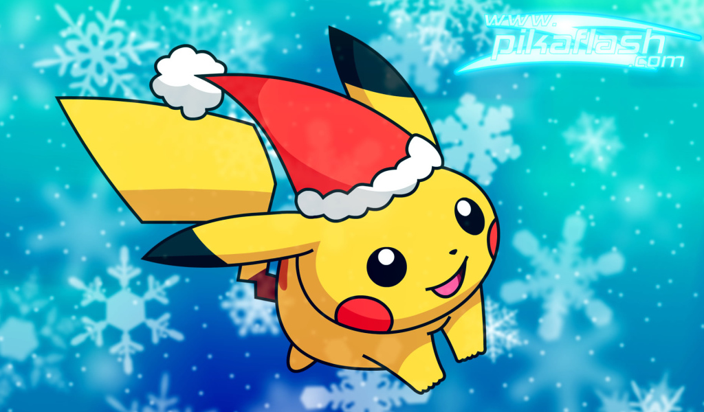 Пикачу на рождество