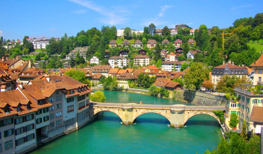 Город Берн Швейцария