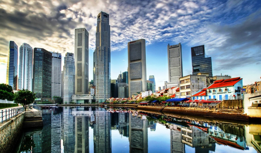 Архитектура из небоскребов