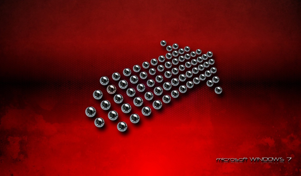 Стрелка из шариков