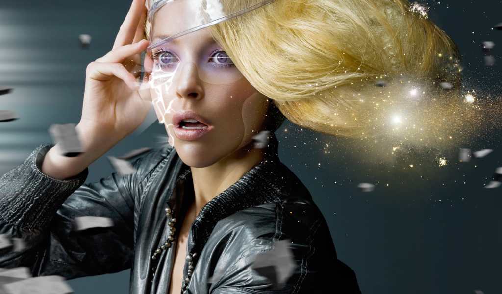 Кибер девушка