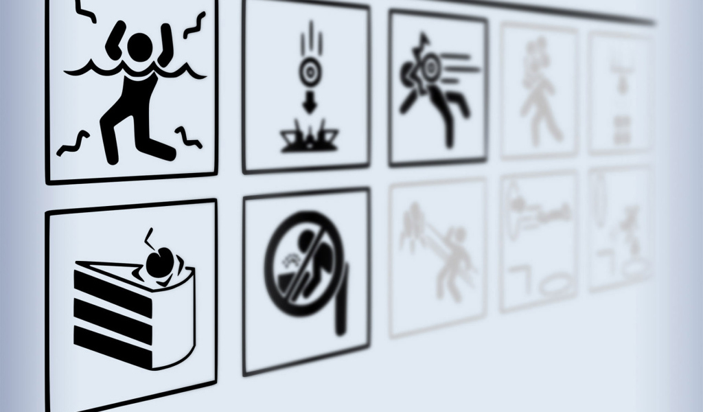 Знаки безопасности на портале