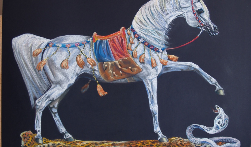 Лошадь и змея