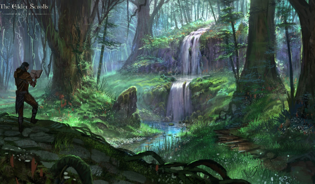 Иллюстрация Эльдер Скролс