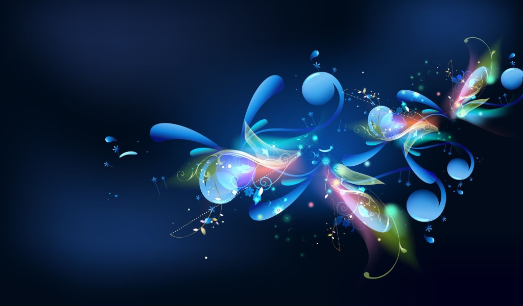 Абстракция с звездами