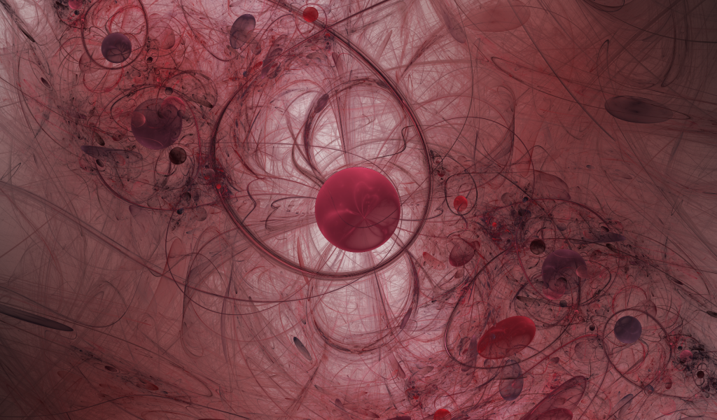 Паутина из тонких линий