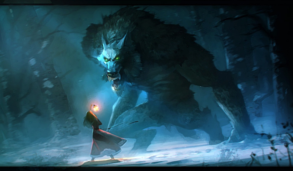 Фантазия с волком