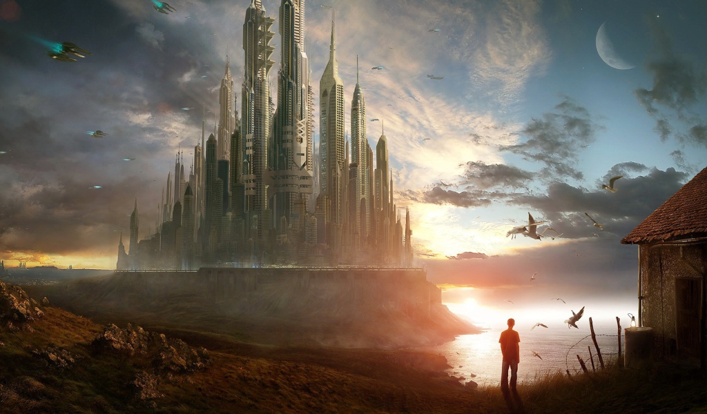 Город привидение