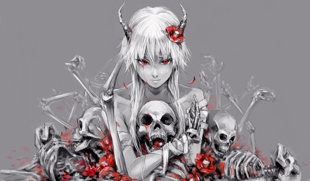 Девочка с рогами