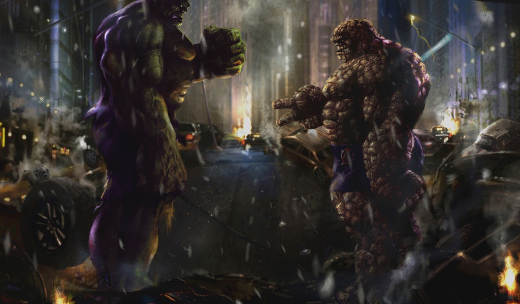 Борьба двух монстров