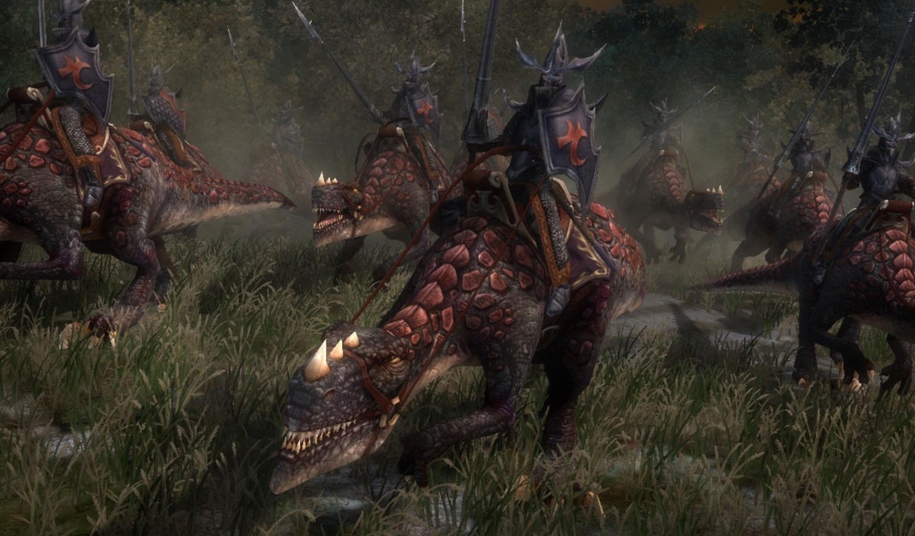 Воины на динозаврах