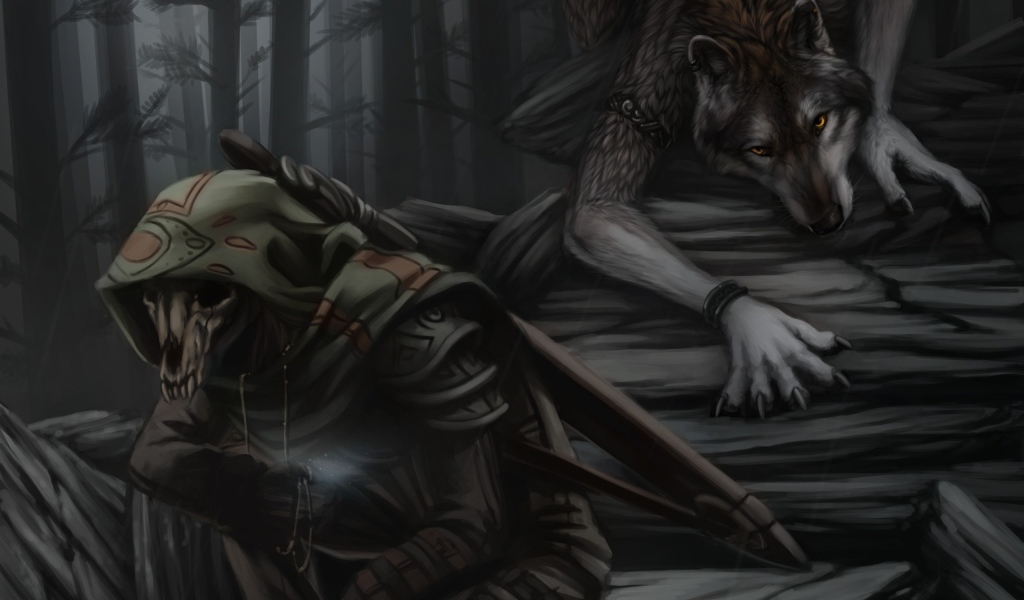 Волк оборотень