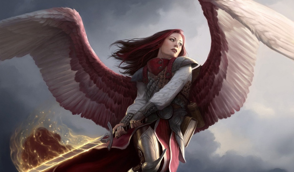 Ангел с мечем