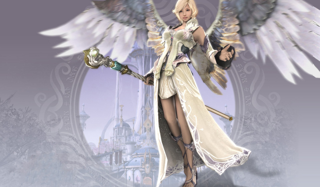 Ангел с жезлом