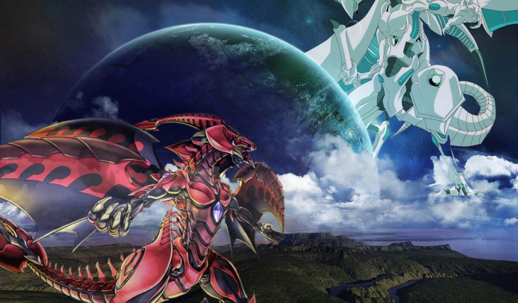 Красный и белый дракон