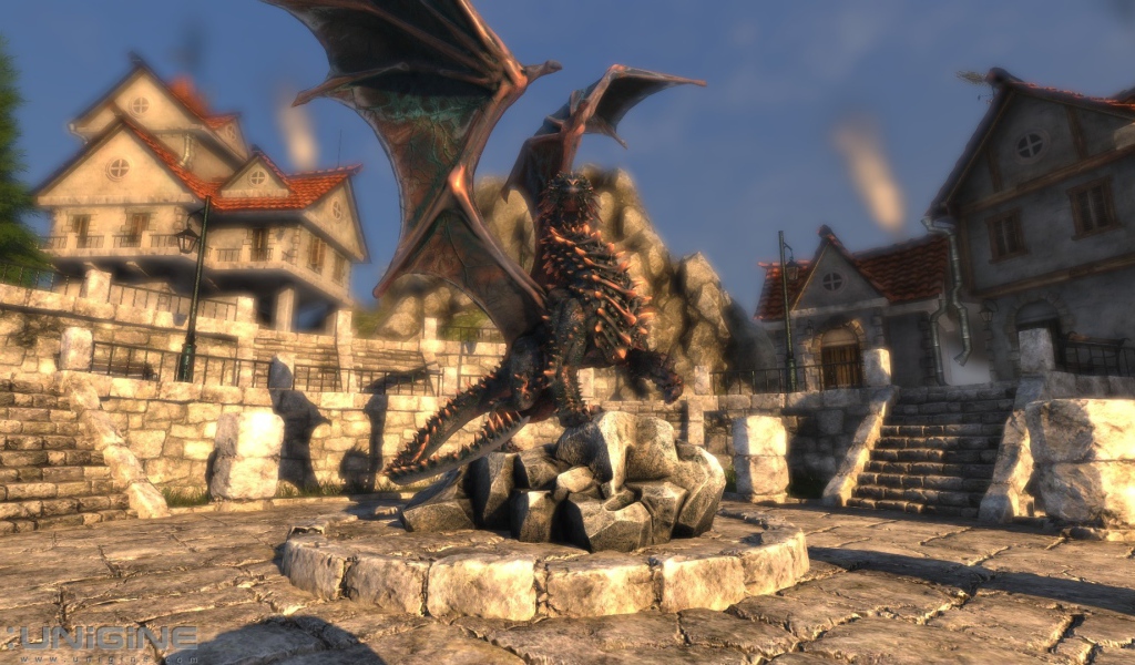 Памятник дракону