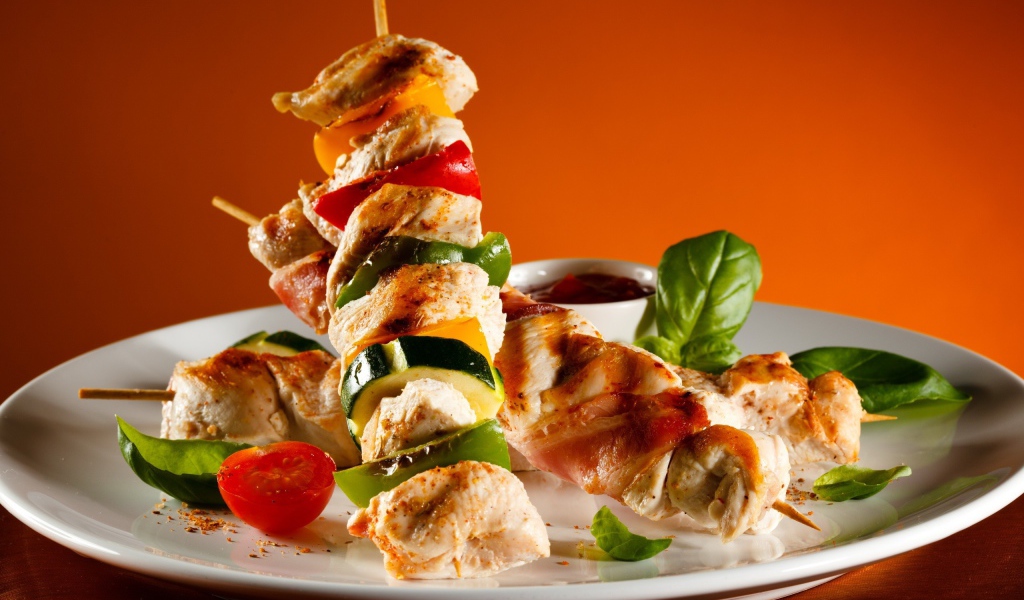 Куриный шашлык