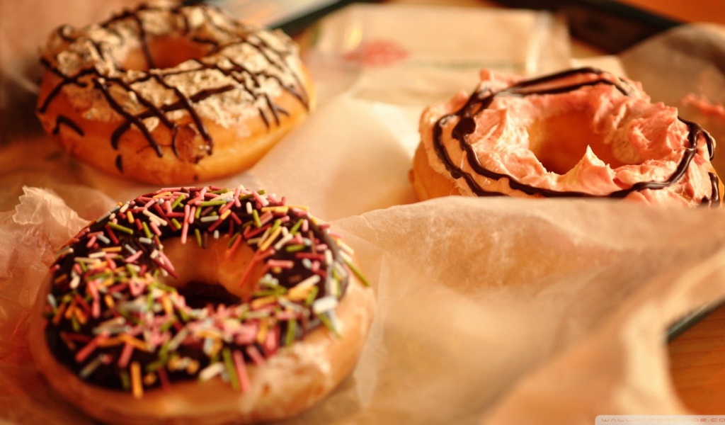 Пончики на десерт