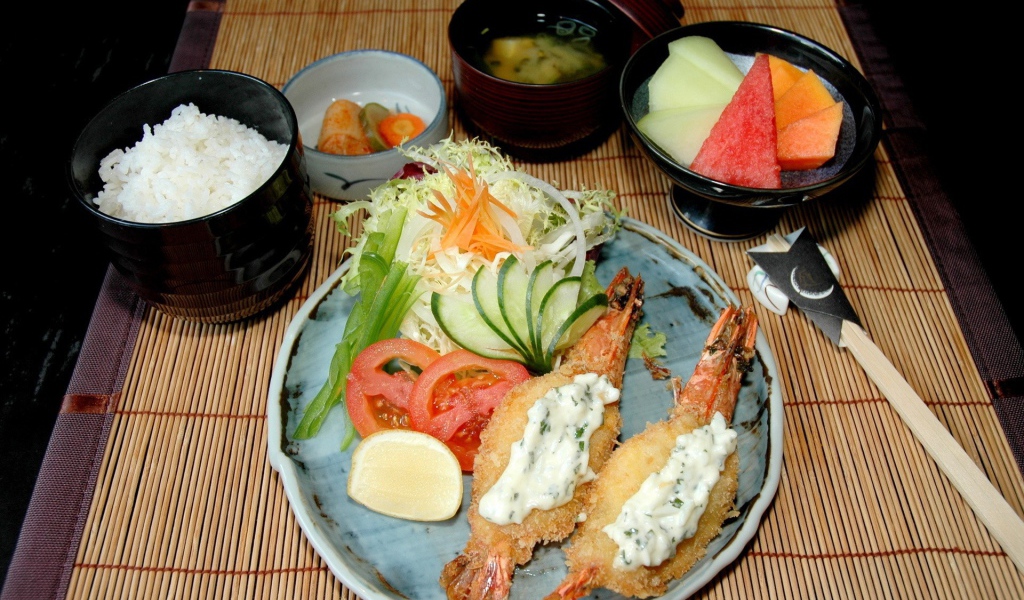 Обед по Японски