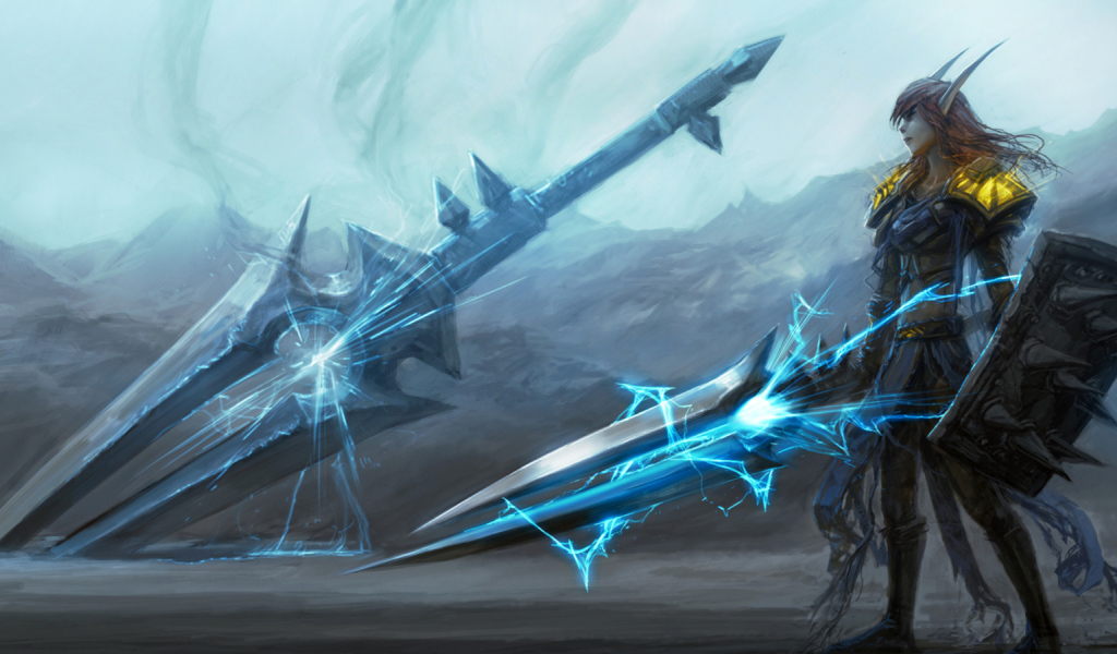 Эльф Блод из игры