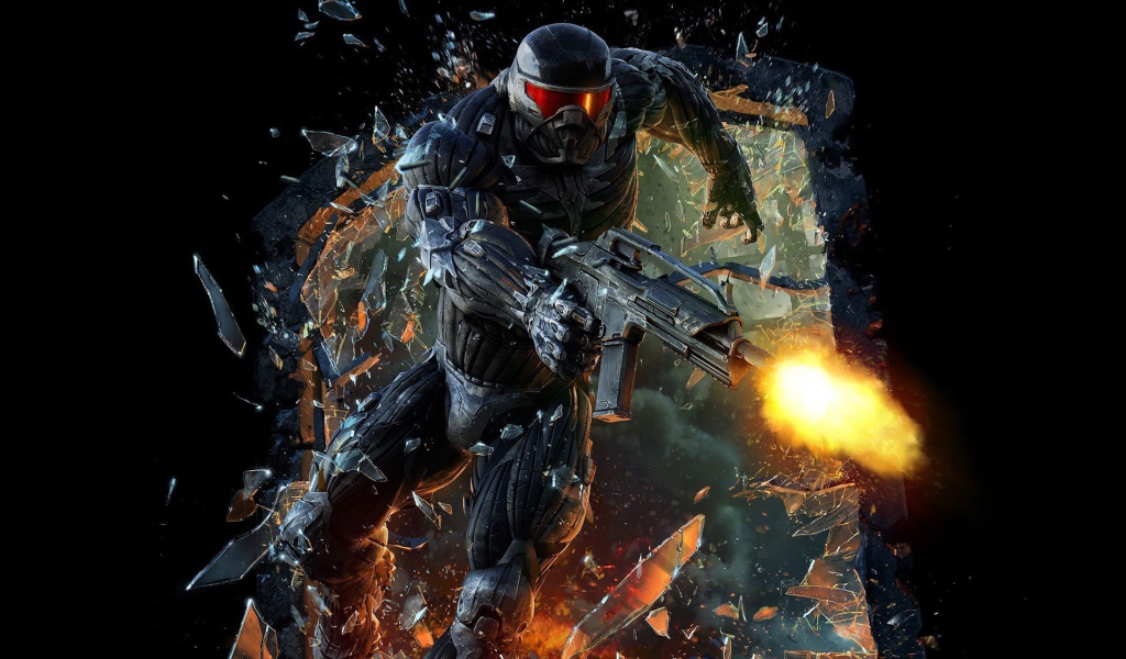 Робот из видео игры Crisis 2