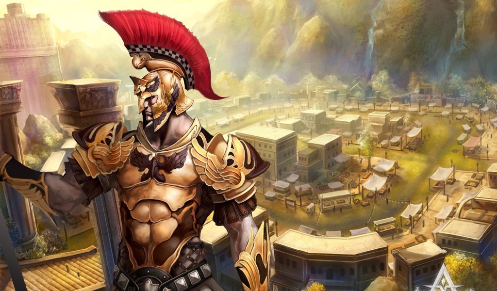 Римский воин из видео игры