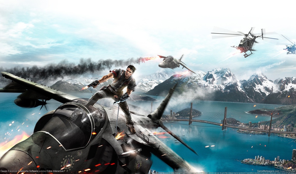 Супер герой на самолете