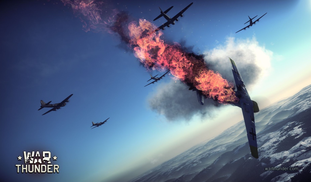 War Thunder воздушный бой