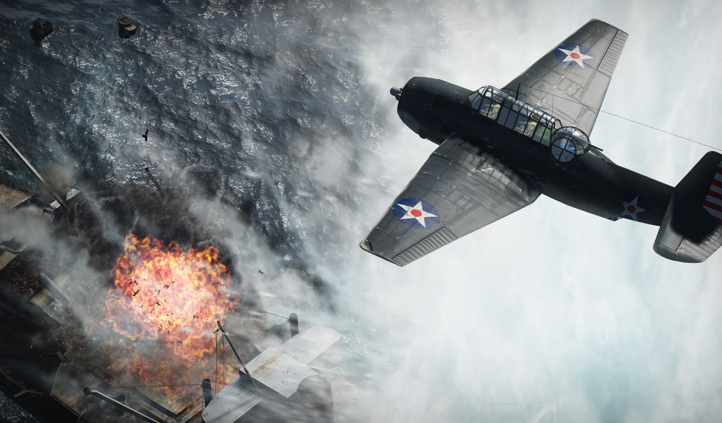 War Thunder американский самолет