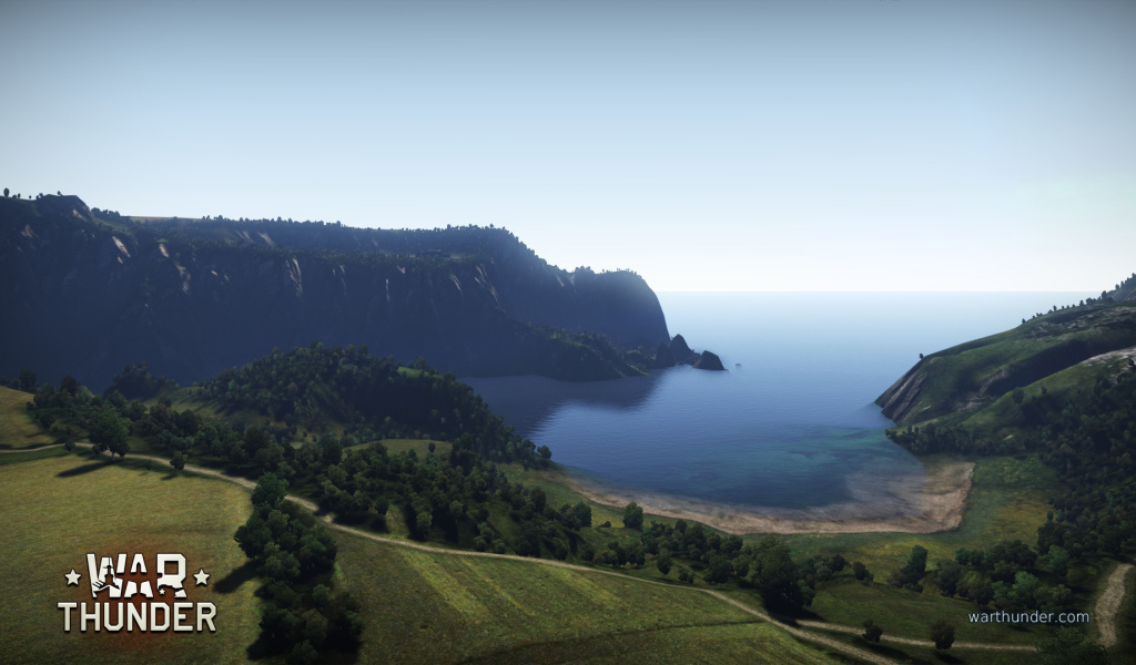 War Thunder красивый пейзаж