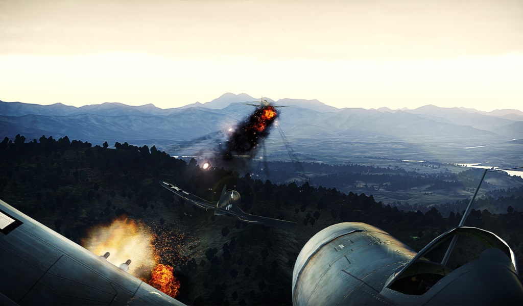 War Thunder уничтожения вражеский самолет