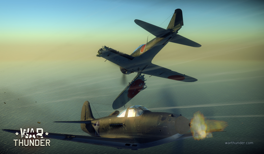 War Thunder истребитель потерял крыло