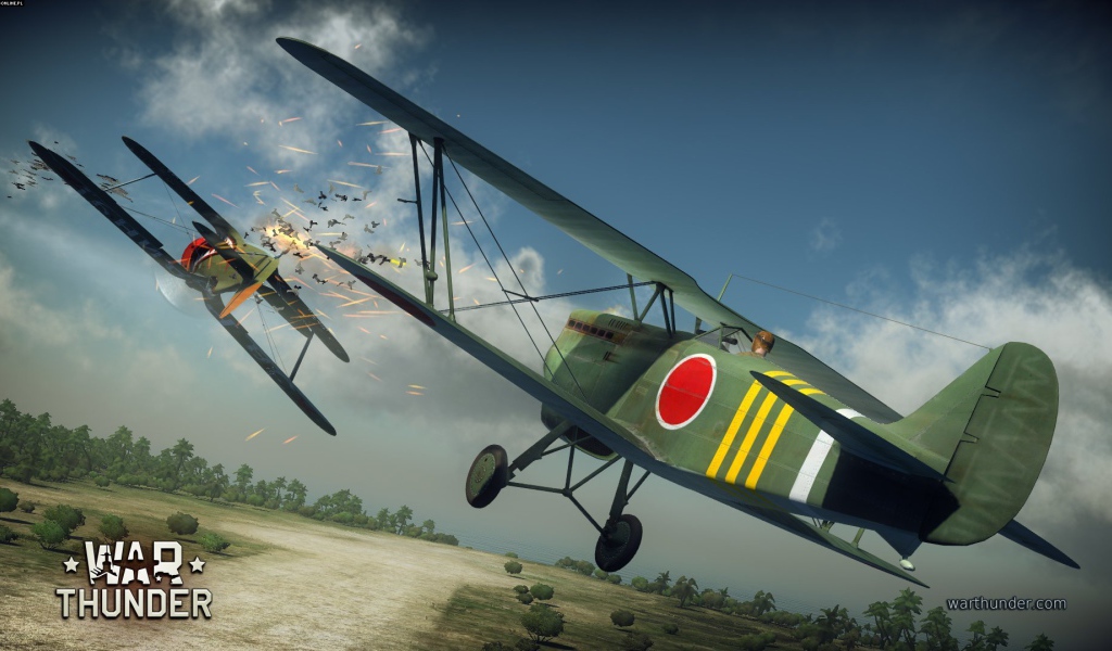 War Thunder японский самолет