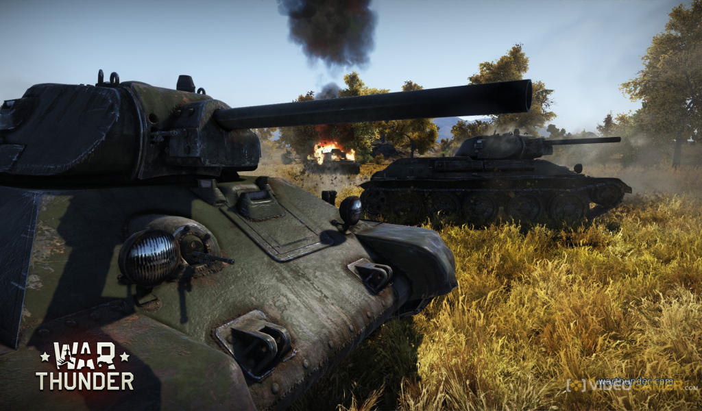 War Thunder танковое сражение