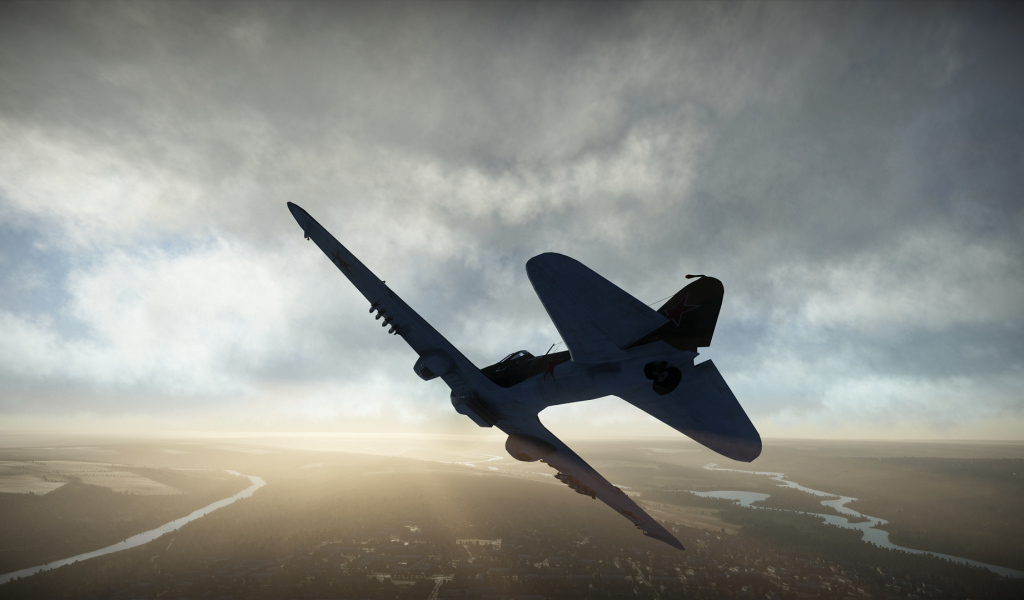 War Thunder истребитель патрулирует