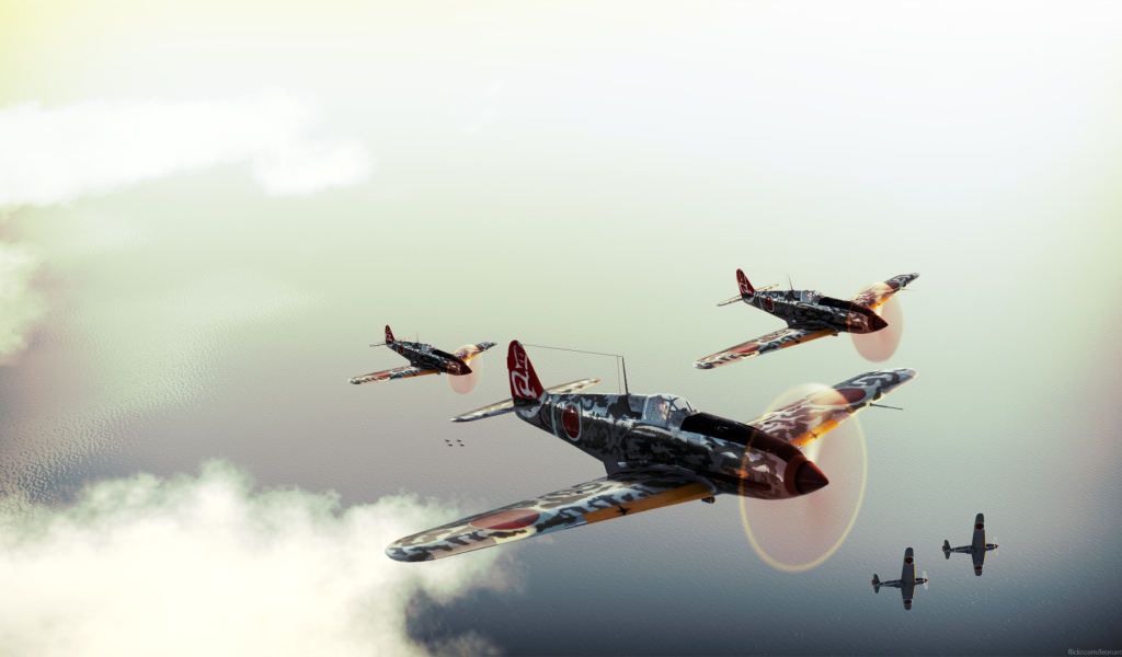 War Thunder истребители из Японии