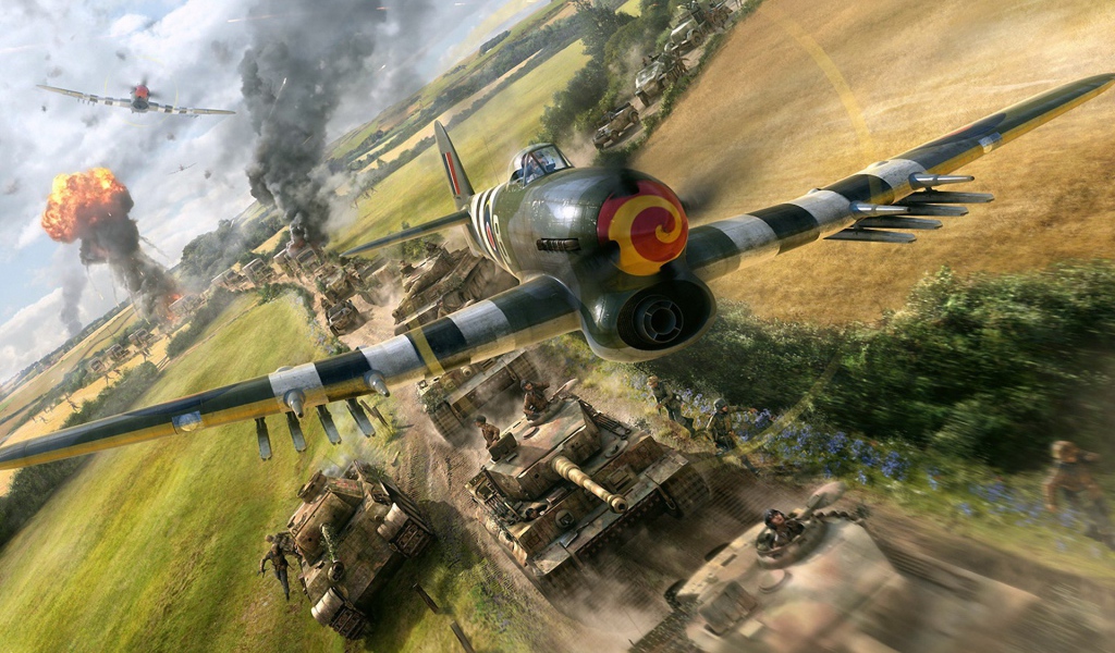 War Thunder the planes and tanks