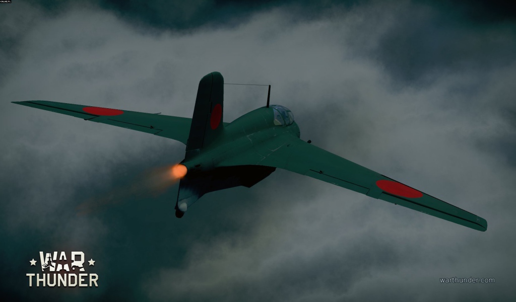 War Thunder военный самолет Японии