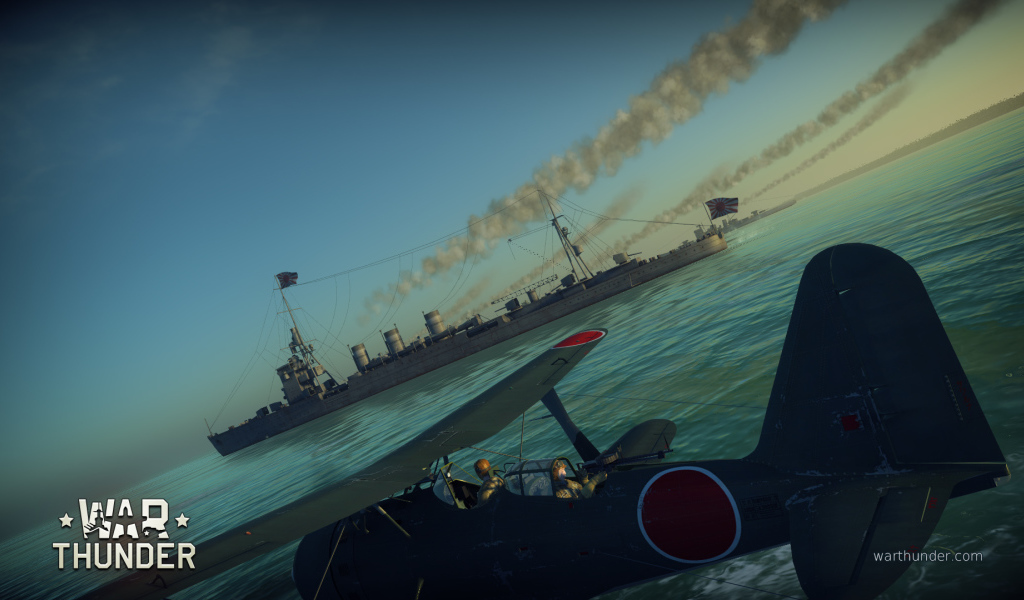 War Thunder военный корабль Японии