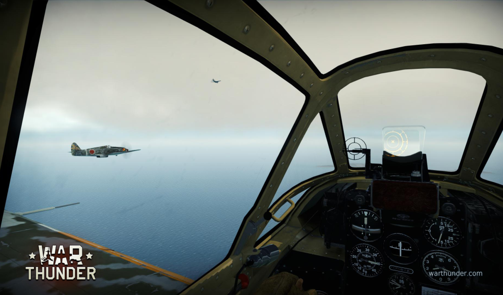 War Thunder два самолета в небесах