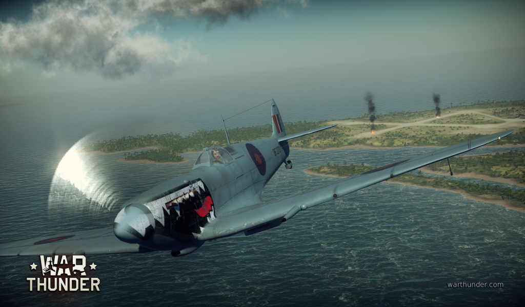 War Thunder военный самолет акула