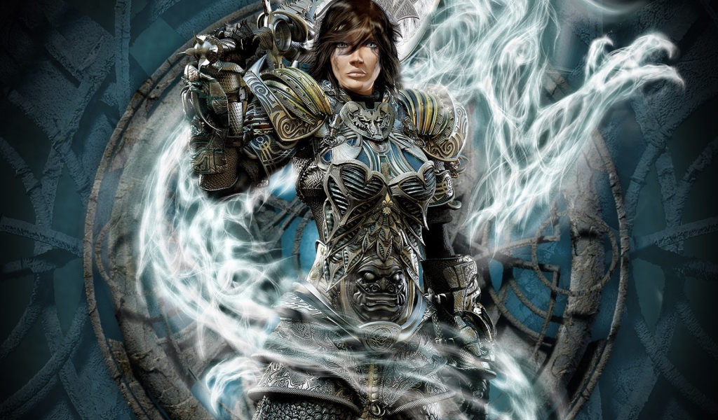 Воин дракон из игры