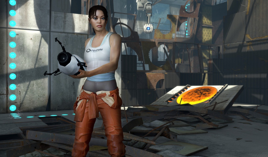 Девушка воин из игры