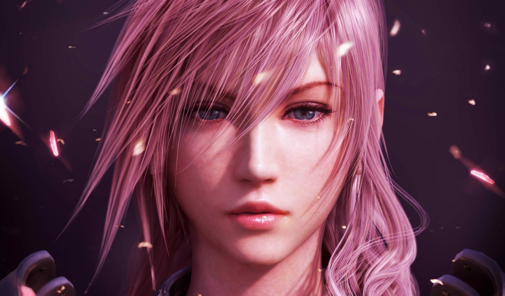 Розовый портрет