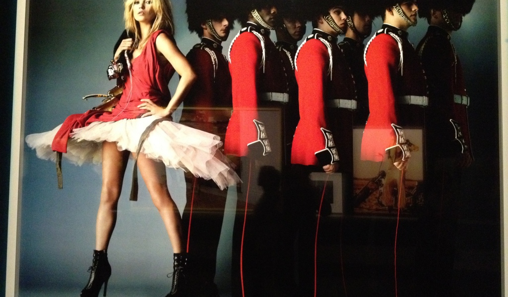 Рекламная фотография Кейт Мосс