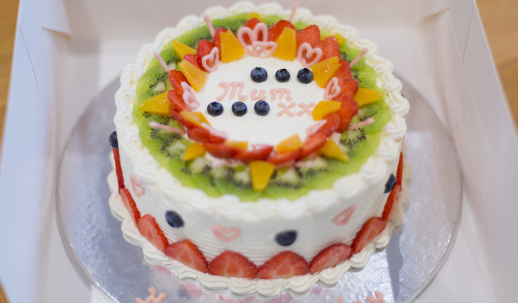 Красивый торт для мамы на день рождения