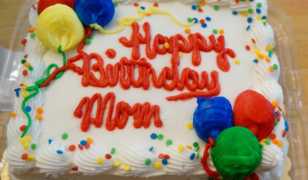 Торт маме на день рождения