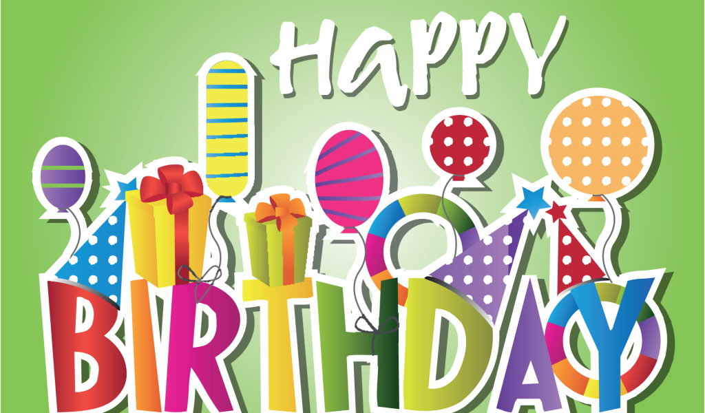 Весёлая картинка на день рождения